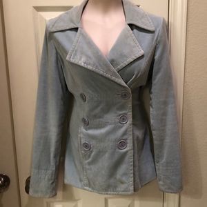 *RARE* Velour Double Breasted Jacket